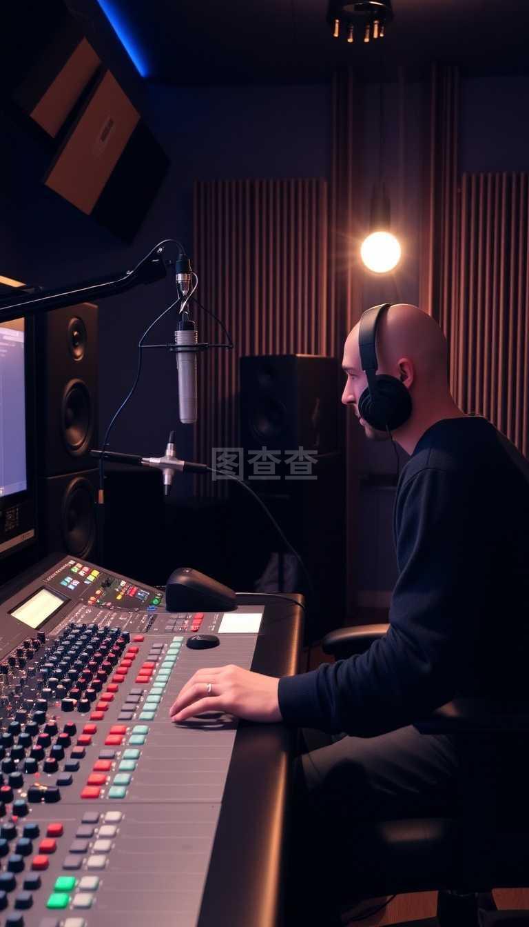 錄音棚混音臺(tái)專業(yè)音樂(lè)制作